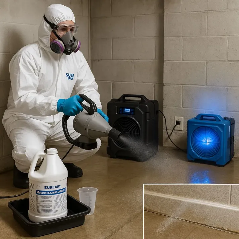 Sanitization and Odor Removal process in Jonesville, VA